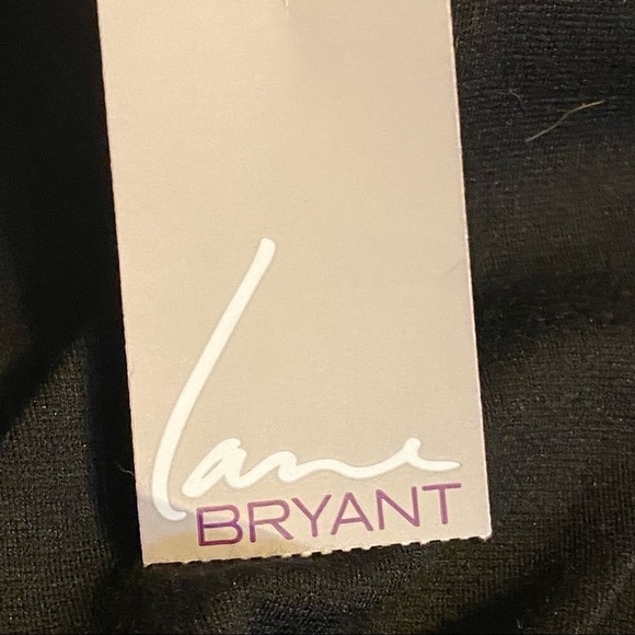 Lane Bryant Black Surplice Peplum Tank Belt NWT Size 14/16 - Picture 12 of 13